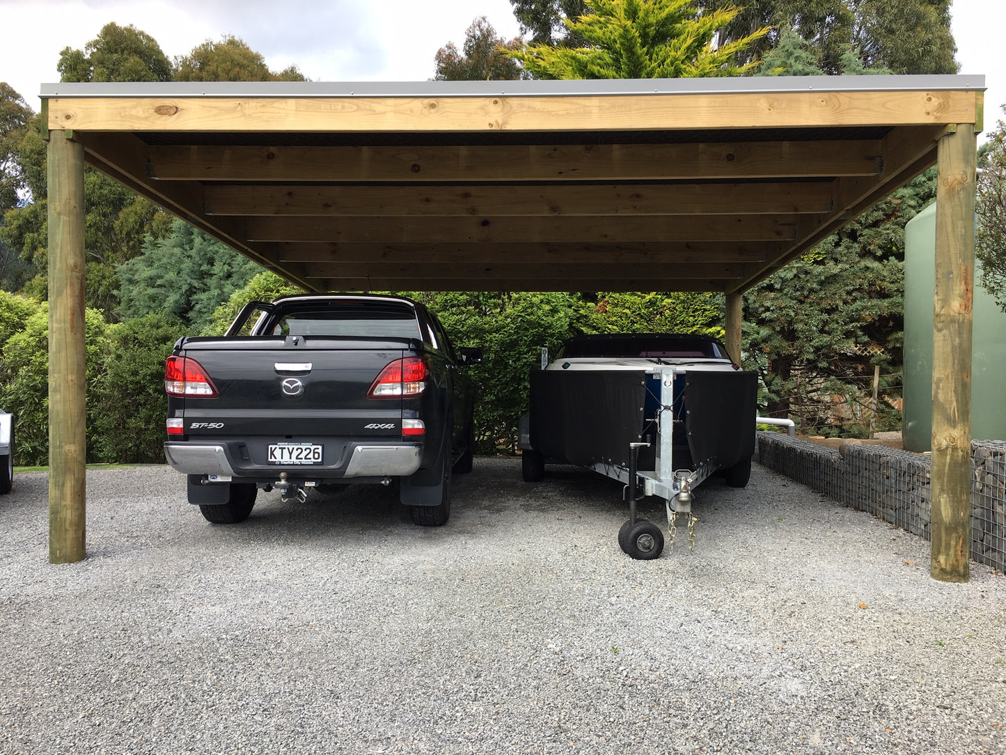 MONO CARPORT - 6.0mD x 6.0mW