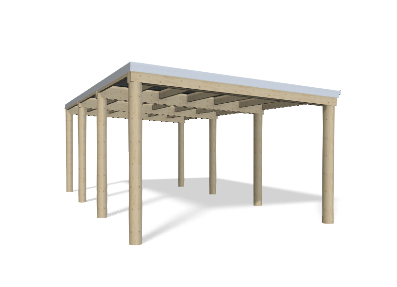 9.9m x 6.0m Carport "The Nickerson"