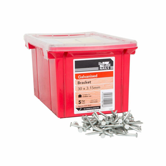 30mm x 3.15mm Galv Product Nail - 5kg