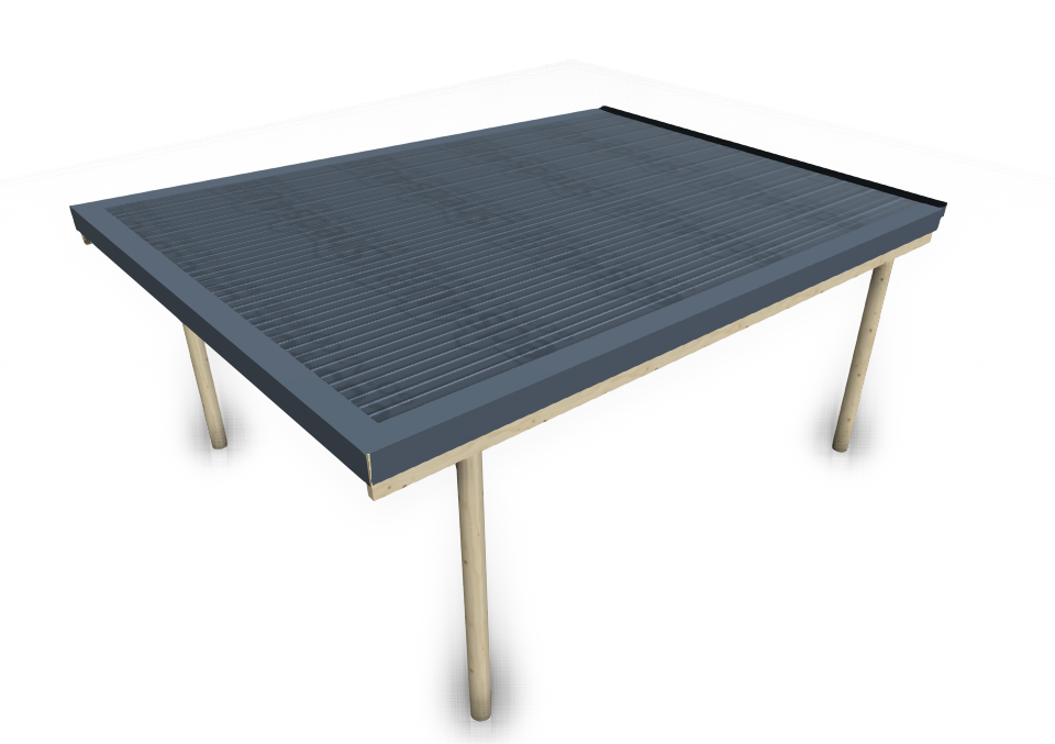 MONO CARPORT - 6.0mD x 4.2mW
