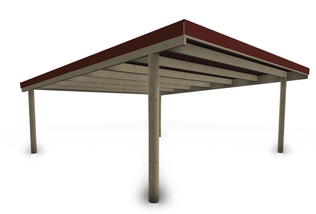 MONO CARPORT - 6.0mD x 6.0mW