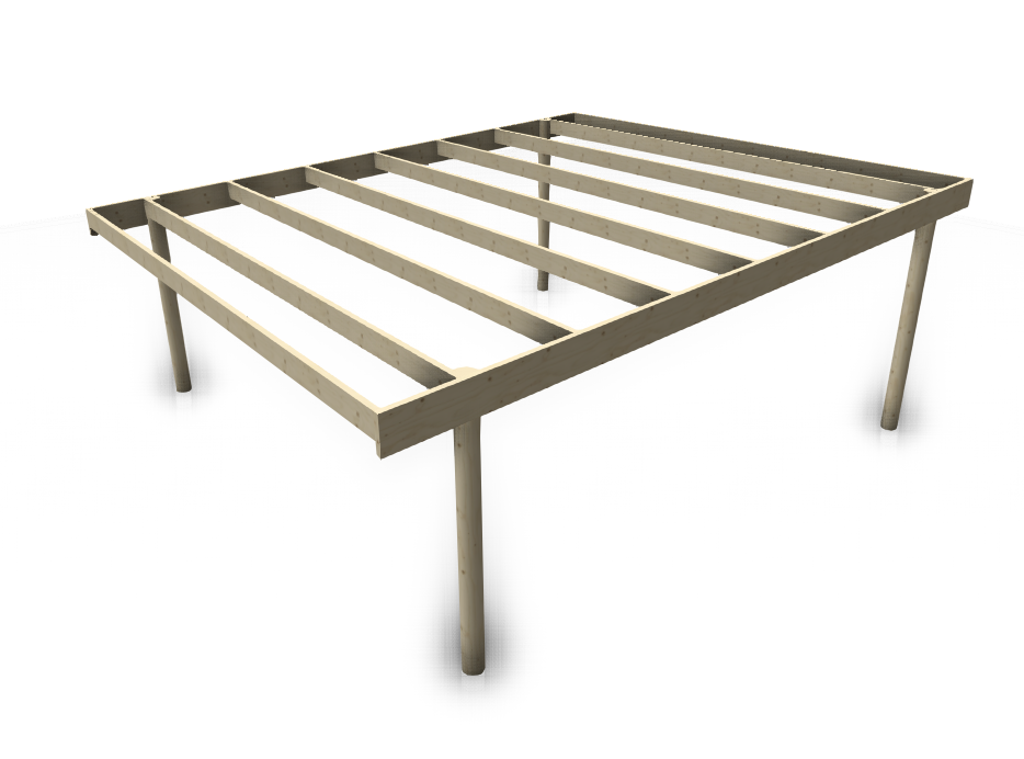 MONO CARPORT - 6.0mD x 6.0mW